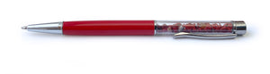 Stylo Bille avec Réservoir Energétique de Pierres Naturelles - Proposé en 9 couleurs de pierres -