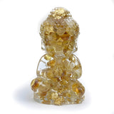 Statuettes Petit Bouddha en pierre naturelle - 4 coloris au choix