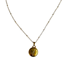 Charger l&#39;image dans la galerie, Pendentif du Zodiaque Doré et Blanc - 12 signes -
