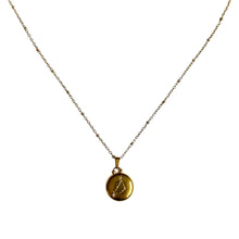 Charger l&#39;image dans la galerie, Pendentif du Zodiaque Doré et Blanc - CAPRICORNE - D1866  -
