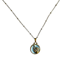 Charger l&#39;image dans la galerie, Pendentif du Zodiaque Doré et Blanc - 12 signes -
