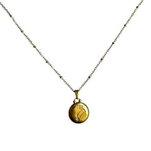 Charger l&#39;image dans la galerie, Pendentif du Zodiaque Doré et Blanc - 12 signes -
