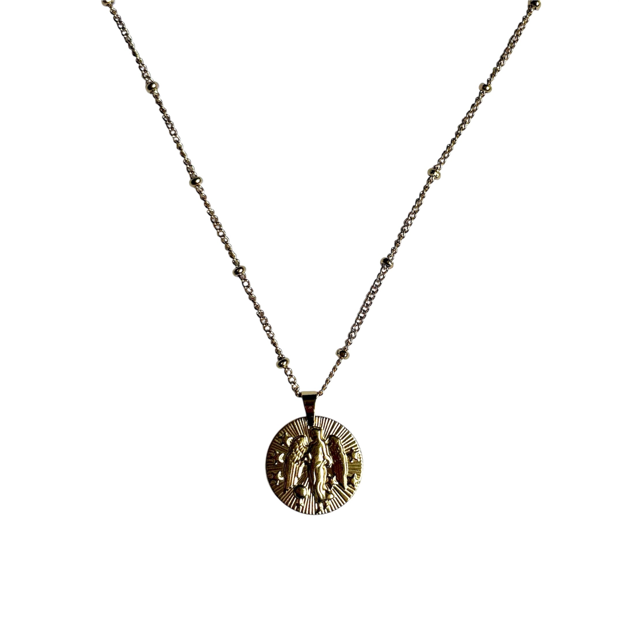 Le pendentif du Zodiaque Doré - VIERGE - D1862 -
