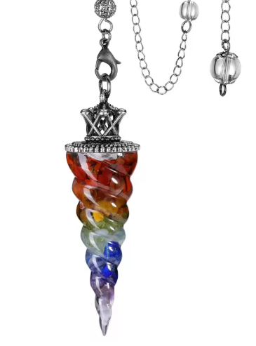 Pendule  7 Chakras - H1742 -