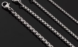 Chaine Acier Inoxydable Femme 3 mm Argenté - proposée en 3 longueurs -