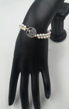 Charger l&#39;image dans la galerie, Bracelet Perles Double Rang avec Arbre de Vie Argenté - Proposé en 3 couleurs -
